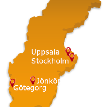 Sverige karta
